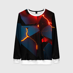 Женский свитшот Orange rift