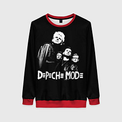 Свитшот женский Depeche Mode Violator, цвет: 3D-красный