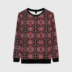 Женский свитшот Славянский стиль - орнамент