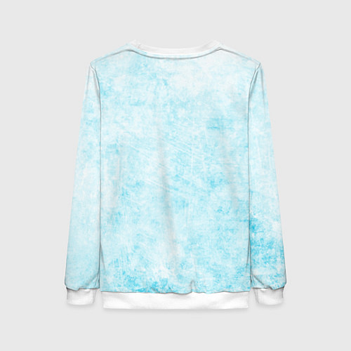 Женский свитшот Девочка-зима / 3D-Белый – фото 2