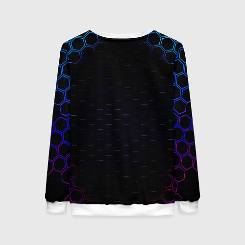 Женский свитшот ФК Тоттенхэм соты / 3D-Белый – фото 2