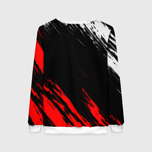 Женский свитшот Манчестер Юнайтед x Ювентус краски / 3D-Белый – фото 2