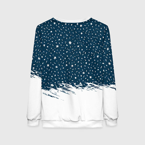 Женский свитшот Кот Бендер и огненный конь - 2026 / 3D-Белый – фото 2