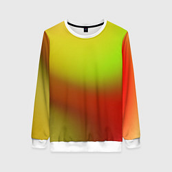 Женский свитшот Color multicolored gradient