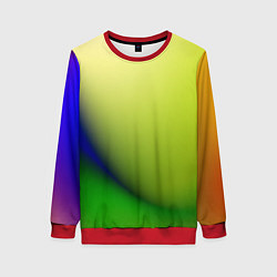 Женский свитшот The color is multicolored