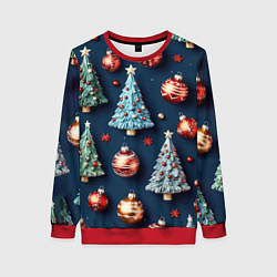 Женский свитшот Новгодний паттерн