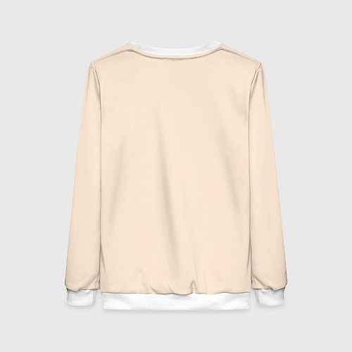 Женский свитшот Уставший песик - ну и год / 3D-Белый – фото 2