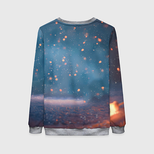 Женский свитшот Игрушечная лошадка 2026 / 3D-Меланж – фото 2