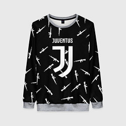 Свитшот женский Ювентус армейский стиль, цвет: 3D-меланж