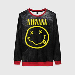 Женский свитшот Nirvana Smoke
