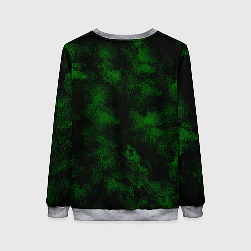 Женский свитшот BFMV: Roses Skull / 3D-Меланж – фото 2