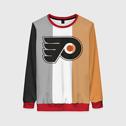 Свитшот женский Philadelphia Flyers, цвет: 3D-красный