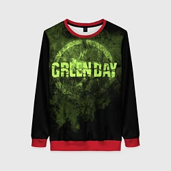 Свитшот женский Green Day: Acid Voltage, цвет: 3D-красный