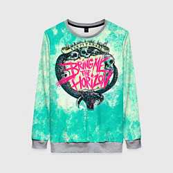 Свитшот женский BMTH: Sempiternal, цвет: 3D-меланж