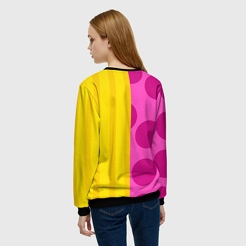 Женский свитшот POP ART / 3D-Черный – фото 4