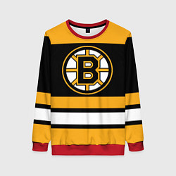Свитшот женский Boston Bruins, цвет: 3D-красный