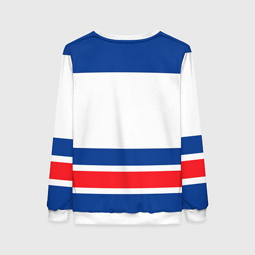 Женский свитшот New York Rangers / 3D-Белый – фото 2