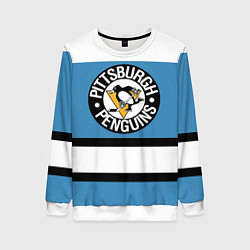 Женский свитшот Pittsburgh Penguins: White