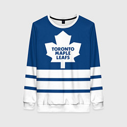 Свитшот женский Toronto Maple Leafs, цвет: 3D-белый