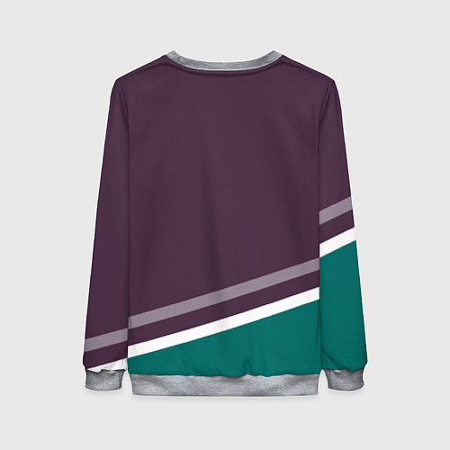 Женский свитшот Anaheim Ducks Selanne / 3D-Меланж – фото 2