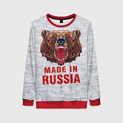 Женский свитшот Bear: Made in Russia