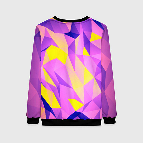 Женский свитшот Texture / 3D-Черный – фото 2