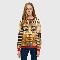 Свитшот женский Фараон, цвет: 3D-красный — фото 2