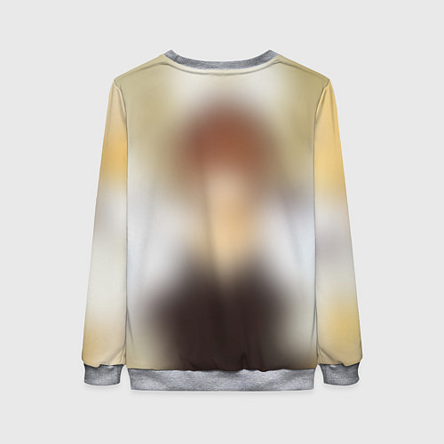 Женский свитшот Тетрадь смерти / 3D-Меланж – фото 2