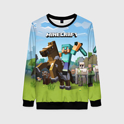 Женский свитшот Minecraft Rider