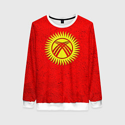 Женский свитшот Киргизия