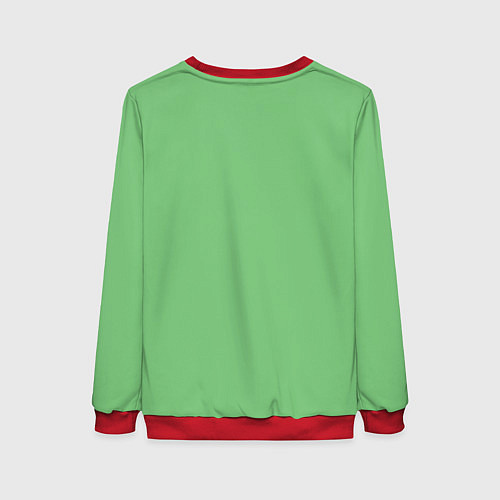 Женский свитшот Правильное питание / 3D-Красный – фото 2