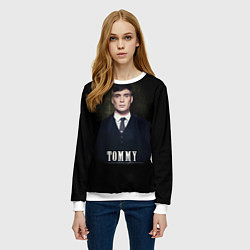 Свитшот женский Peaky Tommy, цвет: 3D-белый — фото 2