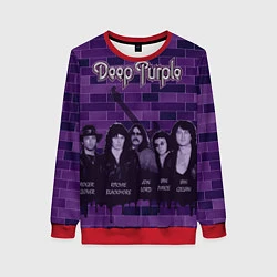 Свитшот женский Deep Purple, цвет: 3D-красный