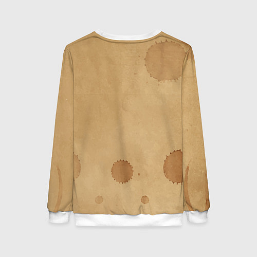 Женский свитшот Дневник алхимика / 3D-Белый – фото 2