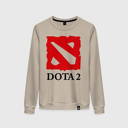 Женский свитшот Dota 2: Logo