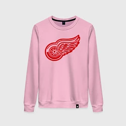 Свитшот хлопковый женский Detroit Red Wings: Pavel Datsyuk, цвет: светло-розовый