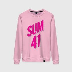 Женский свитшот Sum 41: Pink style
