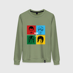 Женский свитшот Queen Hot Space