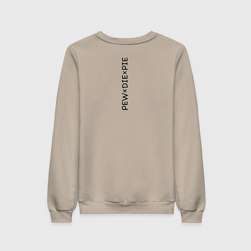 Женский свитшот Respek Wahmen PewDiePie / Миндальный – фото 2