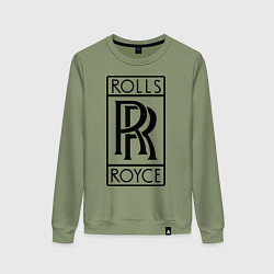 Женский свитшот Rolls-Royce logo