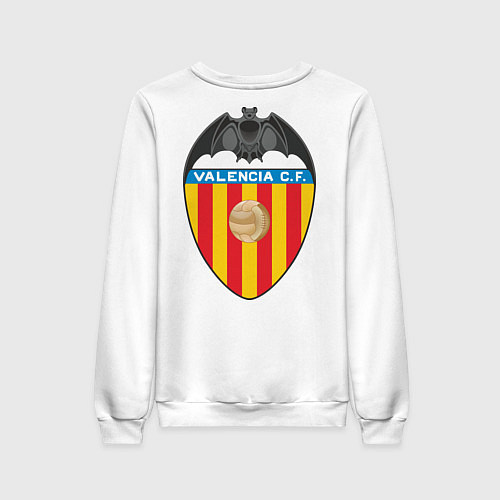 Женский свитшот Valencia CF / Белый – фото 2