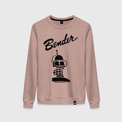Женский свитшот Bender monochrome