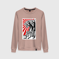 Женский свитшот Godzilla Poster