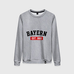 Женский свитшот FC Bayern Est. 1900