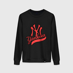 Женский свитшот New York Yankees logo