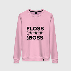 Женский свитшот Floss like a boss