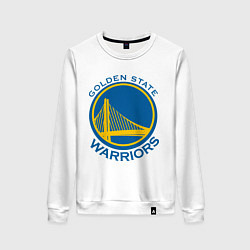 Свитшот хлопковый женский Golden state Warriors, цвет: белый