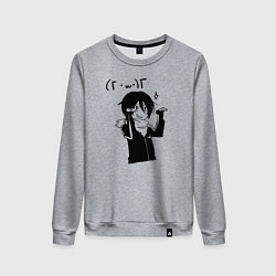 Женский свитшот Бездомный Бог