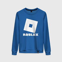 Свитшот хлопковый женский ROBLOX, цвет: синий