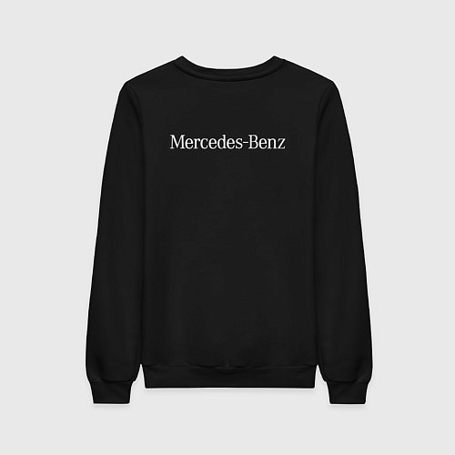 Женский свитшот MERCEDES-BENZ / Черный – фото 2